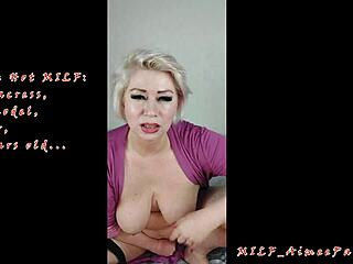 very beautiful russian milf aimeeparadise masturbates to order