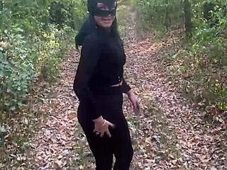 bad daddy wolf ep 7 - milfycalla's naughty outdoor escapades with a curvy latina.
