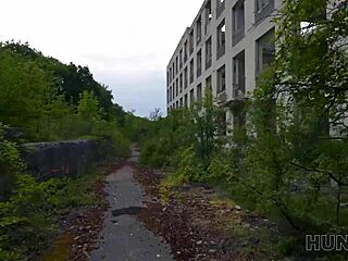 Slutty Brunette Enjoys Passionate Anal Fuck with Stranger