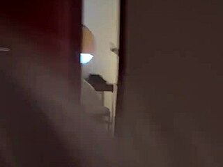 Look at sexy Alice sucking her boyfriend off in the kitchen. She swallowed a huge cumload!