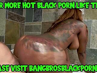 She Can’t Resist Her Stepbrother’s Huge Black Cock in Ebony Action