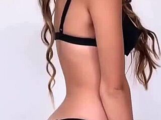 Boutinela black bikini babes dance close in club mix compilation