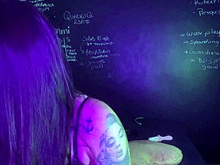 Lexi smoking and masturbating with wild toys, wow!