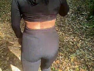 bad daddy wolf ep 7 - milfycalla's naughty outdoor escapades with a curvy latina.