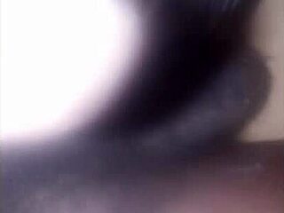 feeling intense pleasure masturbating my big black dick