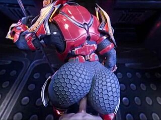 女性桑赫利怪物操男人大奶并内射