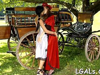 I Can't Stop Watching These Hot Lesbian Teens Lick Each Other So Perfectly!