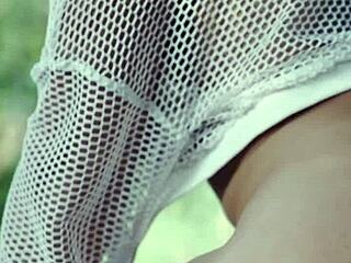 - Claudia Bavel Compilation - Striptease Videos And Outdoor Masturbation