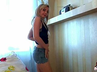 Teasing you with tiny panties – want more?