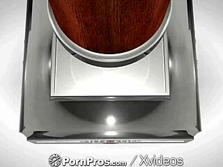 鼻环金发妹狂吞精液