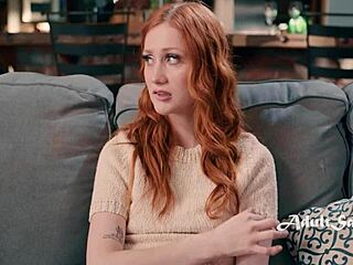 Milf dominating young redhead lesbian lover!