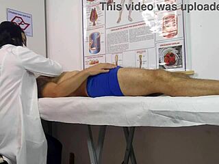 I’m Shocked, His Cock Got Hard Right in Front of the Nurse!