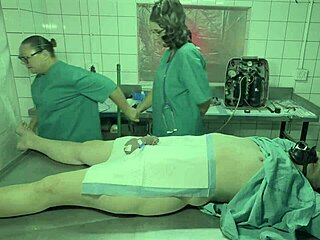 dominatrix mistress april treats ms kittens private patient in cock clinic with humiliation femdom doctor nurse mistress domination kinky bdsm