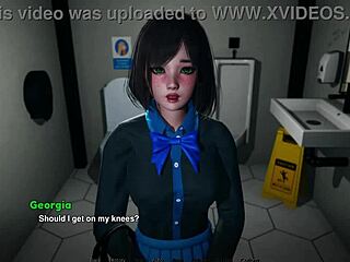 i fuck horny girl in bathroom for cum 😍