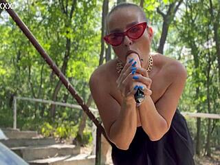 Blonde Cougar Fucks Her Used Cunt with Big Vibrator