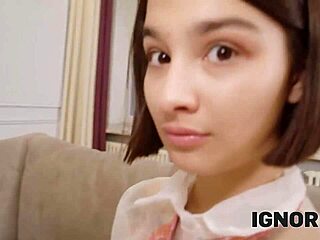 In the kitchen, the crazy couple has wild sex with the mature milf's hairy pussy