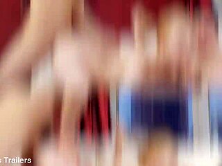 Sweetie Plum takes on two boys with deep anal and cum