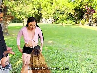 you caught my boyfriend cheating with my best friend, but i forgive you both so let's have this hot threesome with ass licking and fucking?