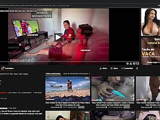 Kriss Hotwife Exhibits In Hotel Corridor