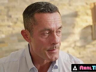 I crave pounding Alyssa Bounty's petite ass and pussy in office double penetration