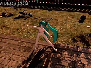 Hatsune Miku In Solitary Envy Project Diva Full Nude Mod With Big Tits And Ass