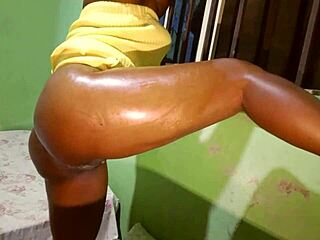 Thrilling Fat Ass Fucking in Doggystyle by Muscular Masseuse