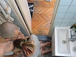 our morning fuck destroyed her pussy