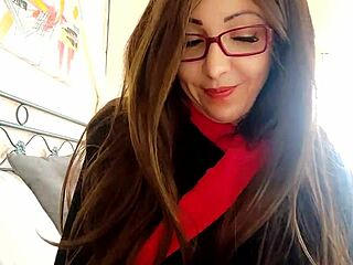 Stepmom massages with dirty talk and glamour