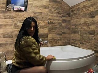 So, wanna see me pee in a fur coat and pantyhose in the tub?