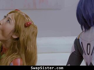 I joined naughty cosplayers swapping stepbrothers for wild fun!