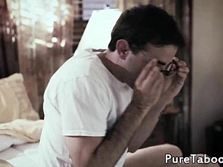 Stepsister Breaks In Geeky Stepbro With Tight Pussy Instruction In Taboo Fantasy Movie