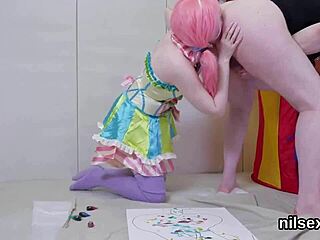 Feisty Chick Endures Deepthroat and Anal in Brutal BDSM Session