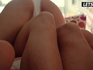 Shy Babe Nekane in HOT LESBIAN SEX with Roommate
