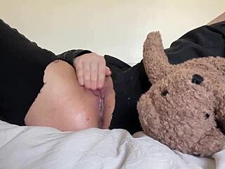 Strawberry Inside My Tight Teen Pussy, I Miss Your Cock, Mi Amor!