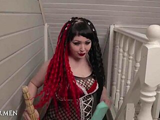 Lesbians Squirt with Big Assholes in Hard Fuck