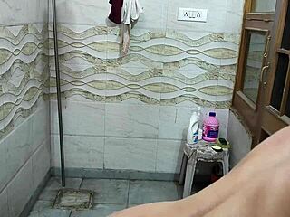 secretly watching hot indian bhabhi bathe and touch herself