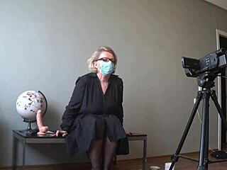 Ever wonder how a mature teacher films anal-vaginal anatomy lessons?