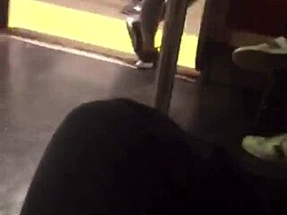Why Is This Big Ass College Girl So Tempting on the Train?