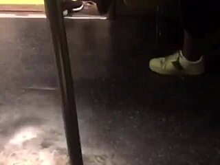 big ass girl gets groped on train