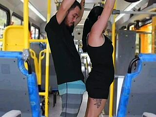 hey, you touching me on this crowded bus?