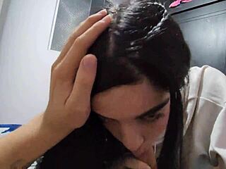 Why Does Laura Hide from Everyone While Riding Brother-in-Law with Big Tits in Public Cowgirl Style?