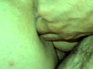 anal fun unfolds with my curvy mature wife