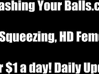 Ballbusting Punishment Session