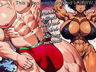 Mammoth manhood massacre in intense interracial action