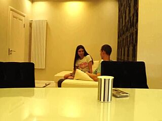 swapping couples swap wives and ride on the same bed together