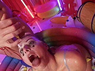 Wow, clown town anal circus threesome with gia teaser and nade nasty!