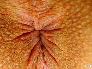 Teen Anal Orgasm with Close-Up Pulsating Contractions