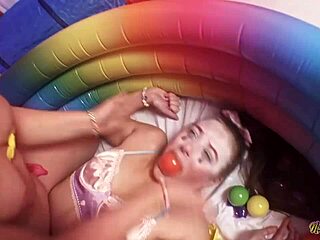 clown town ep 1 brings anal threesome circus with gia