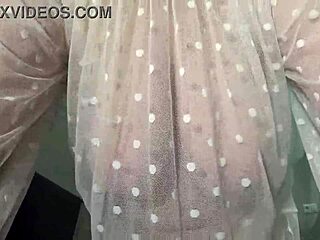 gorgeous big boobs close-up milf with saggy tits chatting casually