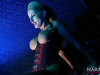 Harmony vision busty dominatrix fucks birdman babe monster cock latex bondage bdsm tits deepthroat blowjob blonde